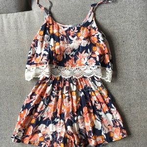 Floral romper